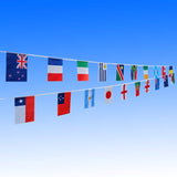 Rugby Flag Bunting for France 2023 World Cup 6m