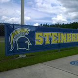 Single-sided Fabric Banners with Eyelets