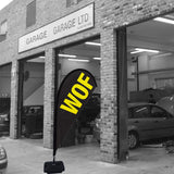 Ready-made Teardrop Flag ONLY