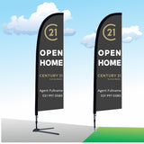 Century 21 Flag Template Open Home Grey 0511