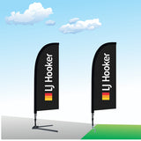 LJHooker Flag Black