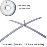 Heavy-duty Iron Cross Feet  + Weight Bag