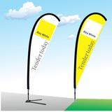 Raywhite Tender Today Flag - Large Teardrop Flag Kitset