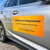 Magnetic Car Signs