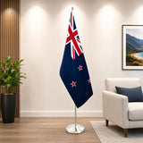 Premium Indoor Flagpole Kit – NZ or Any Country Flag