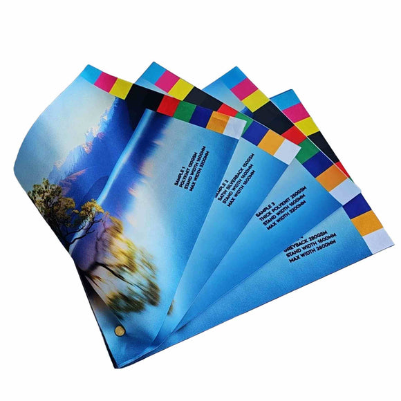 fabric sample book