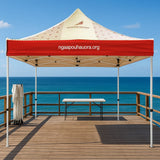 3x3m Steel Custom printed Gazebo NZ Best Price