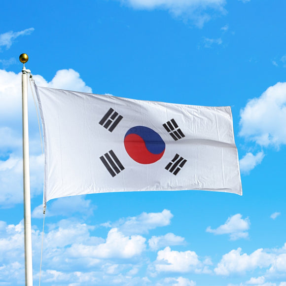 Premium 6'x3' South Korea Flag