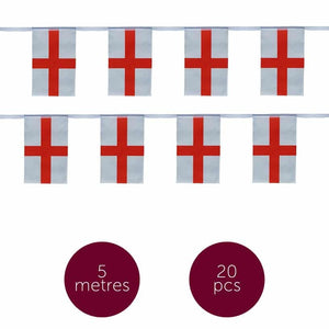England flag bunting 5 meter