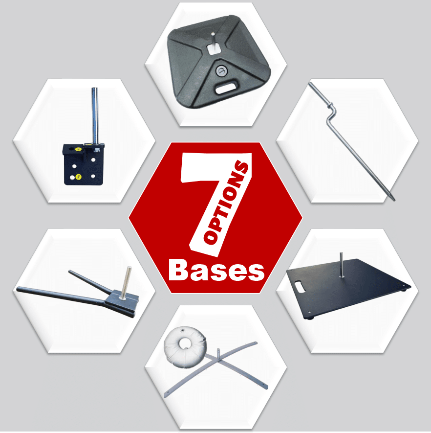 Large Flag Base Flag Bases Flag Poles & Flag Accessories – Flagseller.co.nz